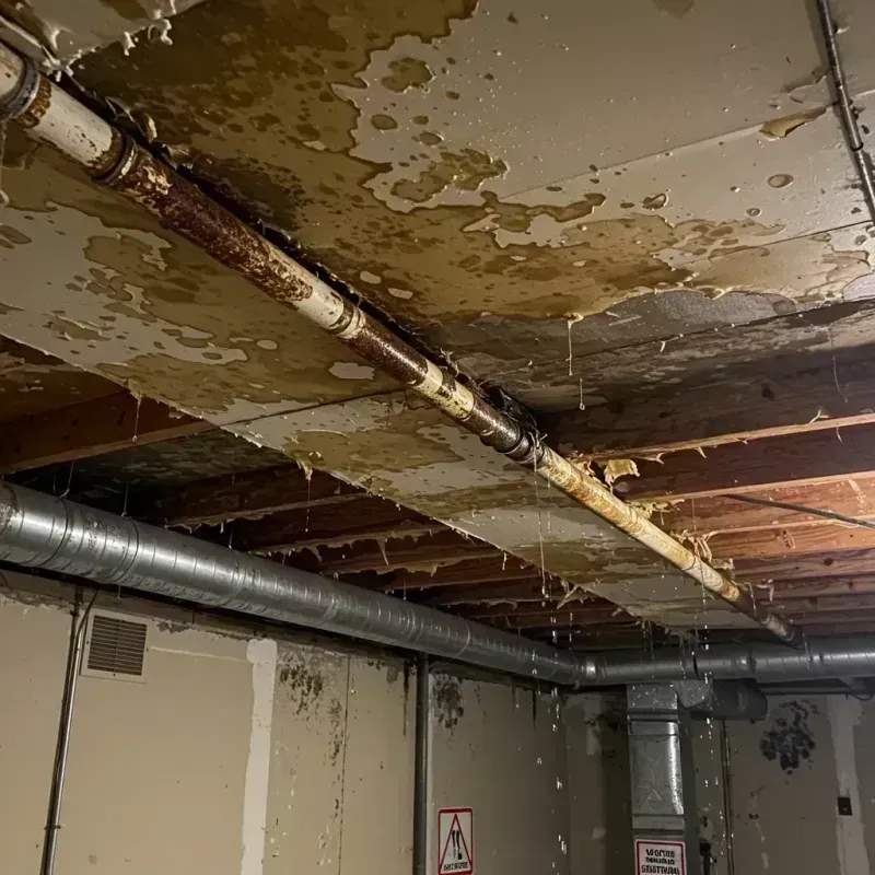 Ceiling Water Damage Repair in Holmen, WI